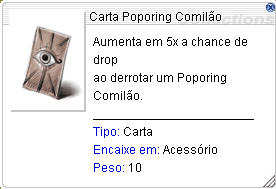 Carta Poporing Comilão