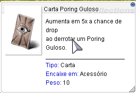 Carta Poring Guloso