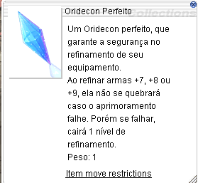 Oridecon Perfeito