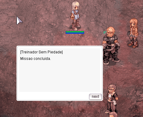 Missão do Treinador completa